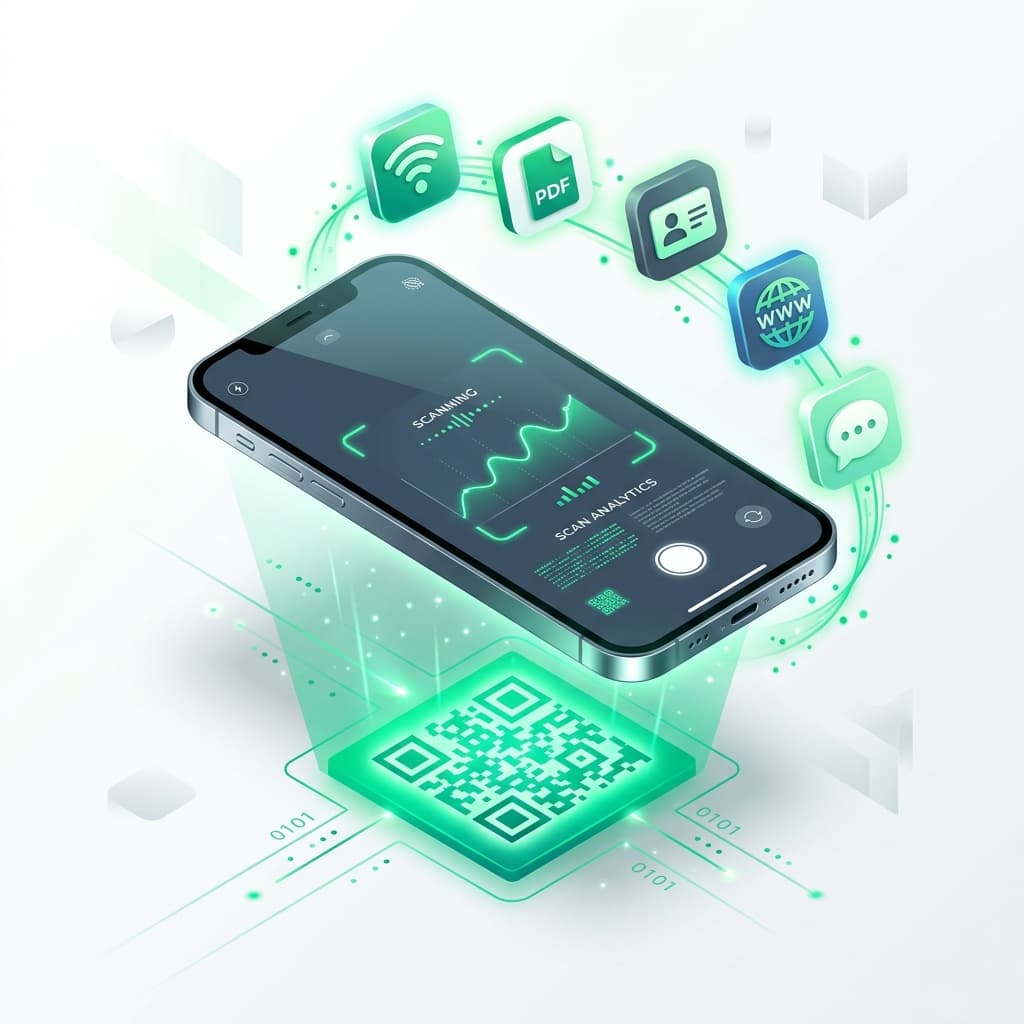 TryQRMint multi-format and mobile scan tracking ecosystem